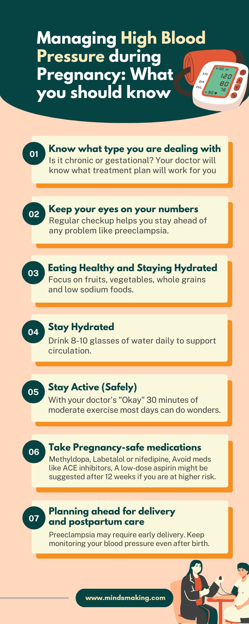 managing high blood pressure during pregnancy