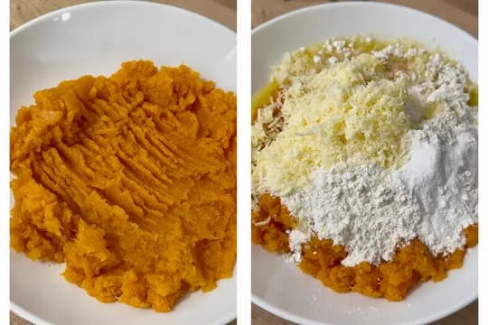 Ingredients mixed in a bowl