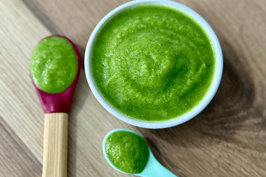Broccoli for a 6-month-old +