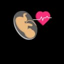 "Ultrasound showing fetal heartbeat during pregnancy checkup, an important sign of healthy baby development"