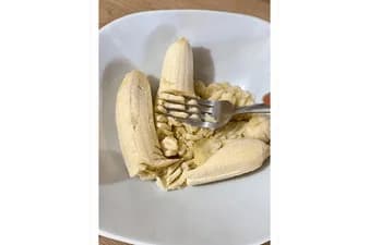 Pumpkin Banana Pancakes recipe for babies 6 months and older, made with ingredients like: pumpkin, banana, eggs, all-purpose flour, and plain yogurt. A healthy and easy-to-make nutritious