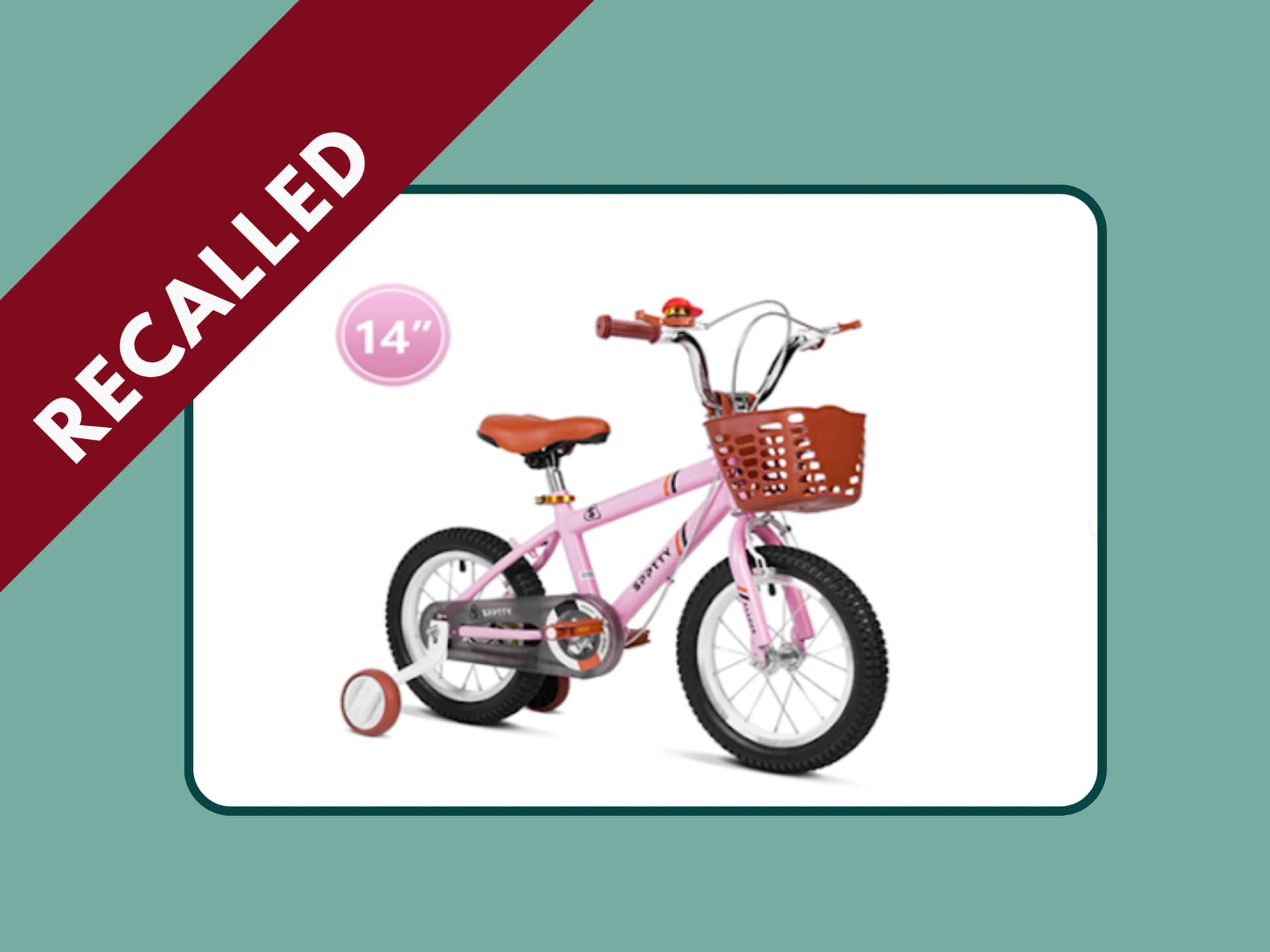 SPPTTY Kids Bicycle Recall
