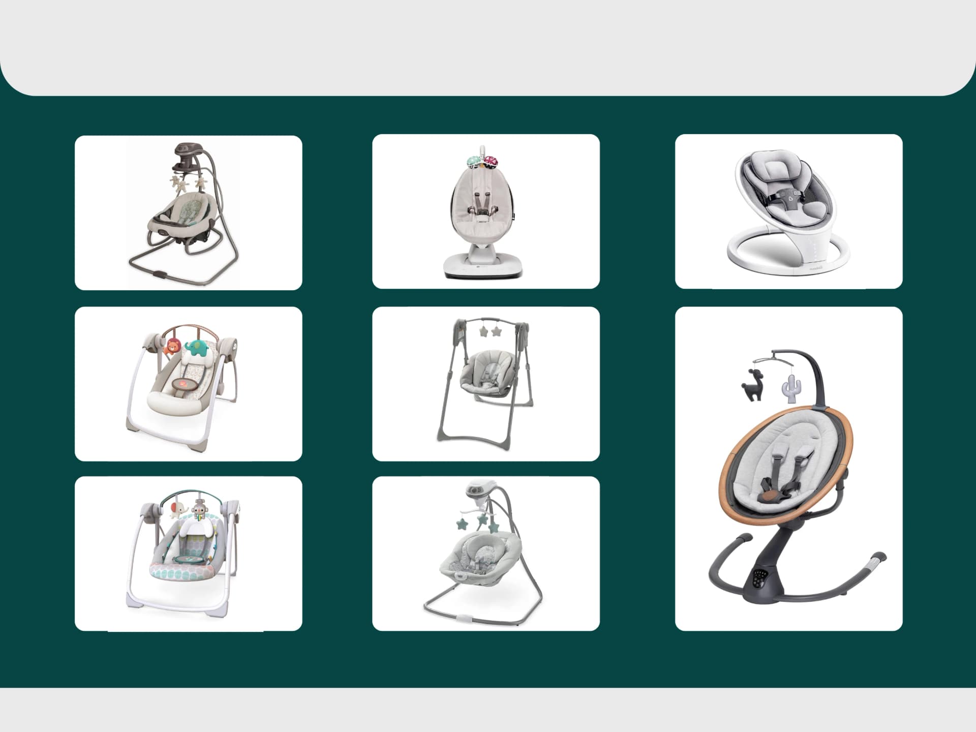 9 of the Best Baby Swings of 2025