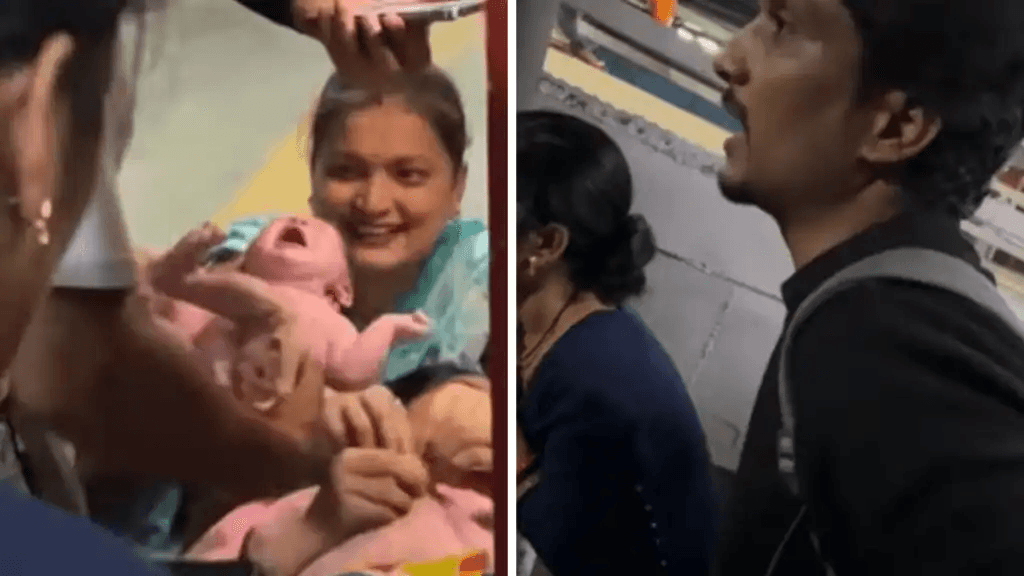 Mumbai Man Helps Woman Deliver Baby on Train Platform with Doctor’s Video Call Guidance