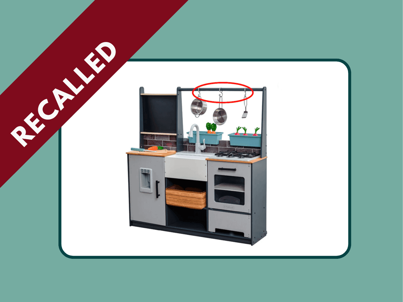 KidKraft Farm to Table Play Kitchen Recall