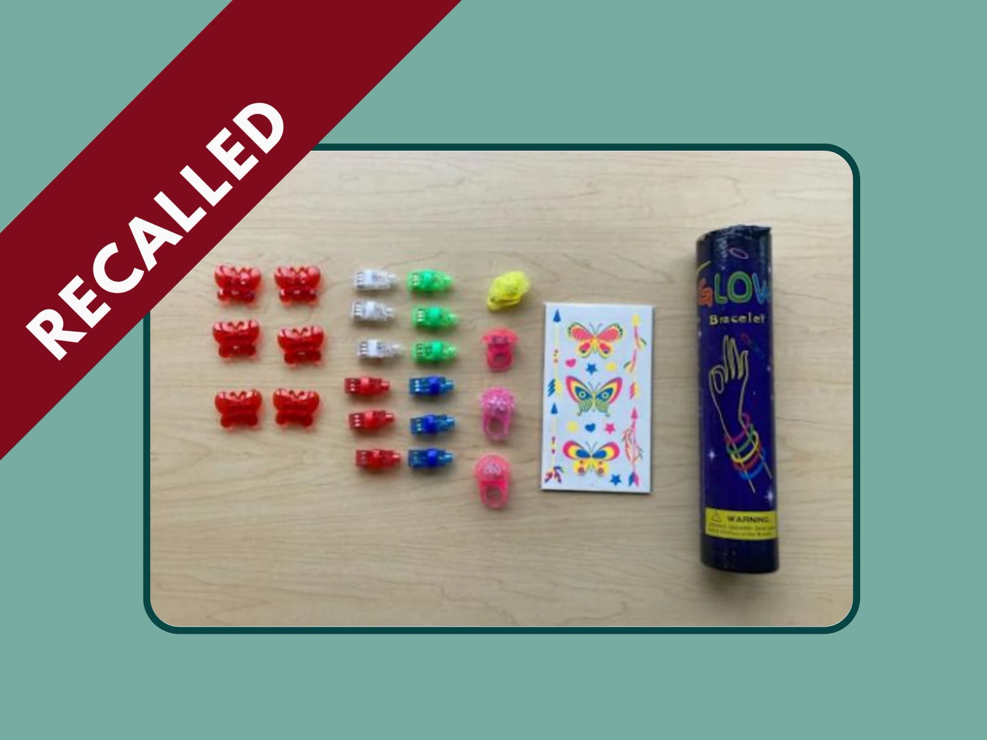 SNLN Party Supply Toy Recall