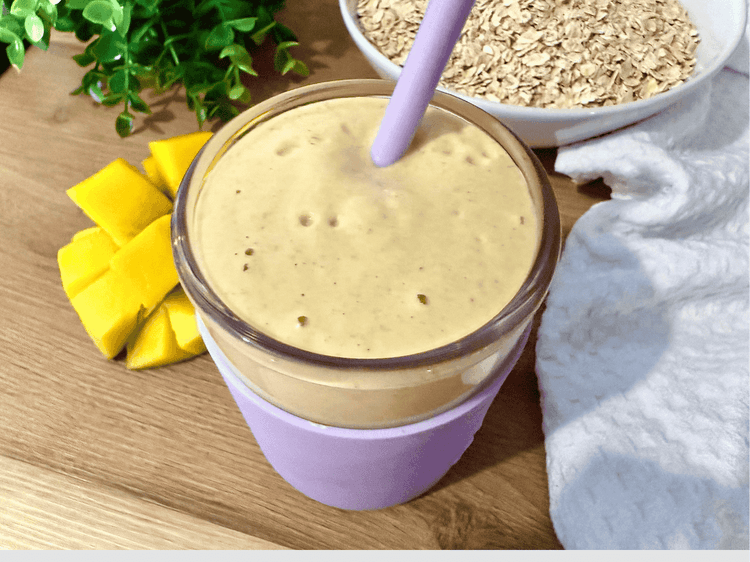 Mango Oatmeal Breakfast Smoothie