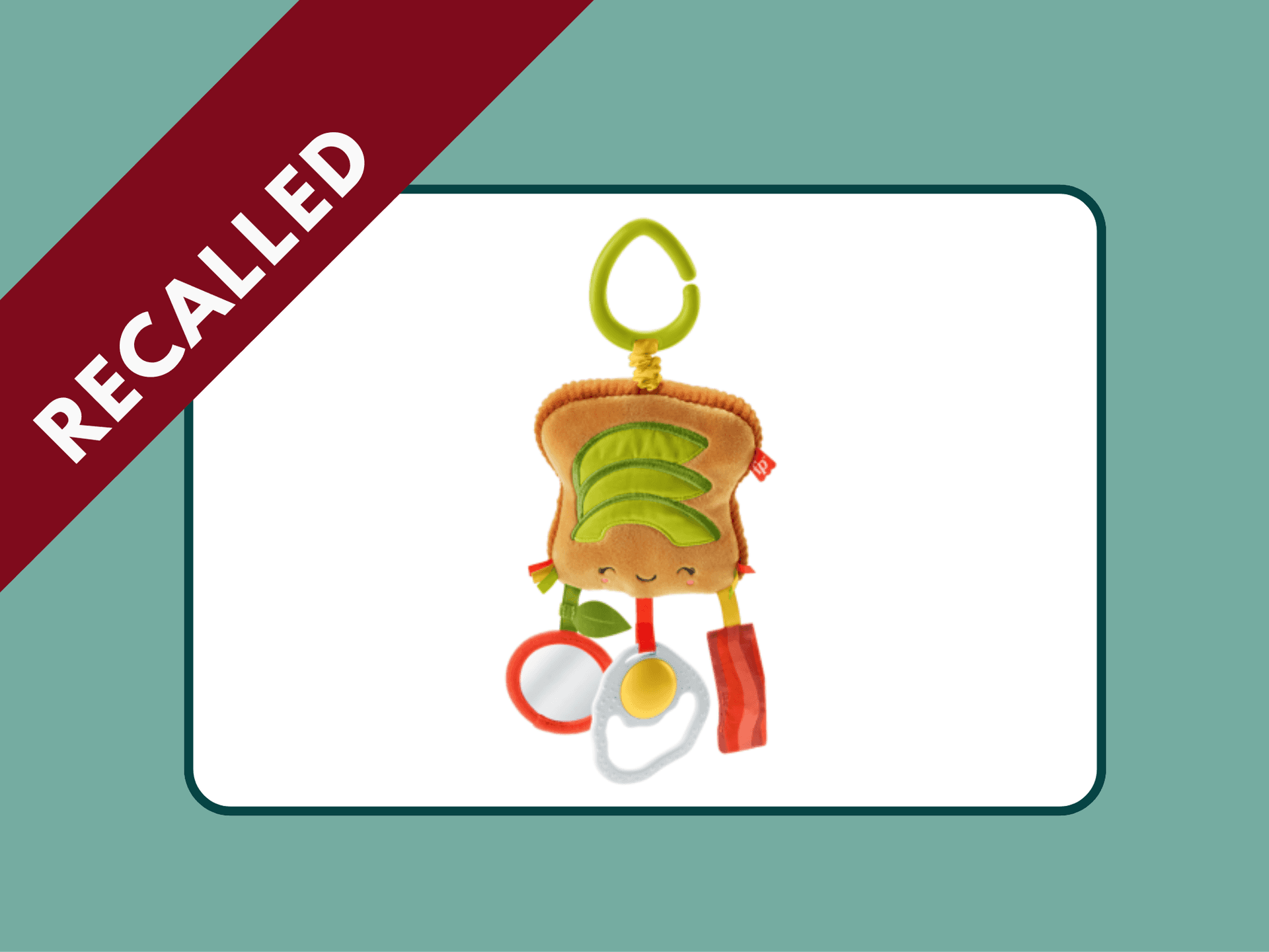 Fisher-Price Brunch & Go Stroller Toy Recall