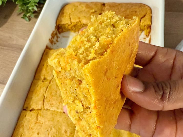 Applesauce Carrot Breakfast Cake