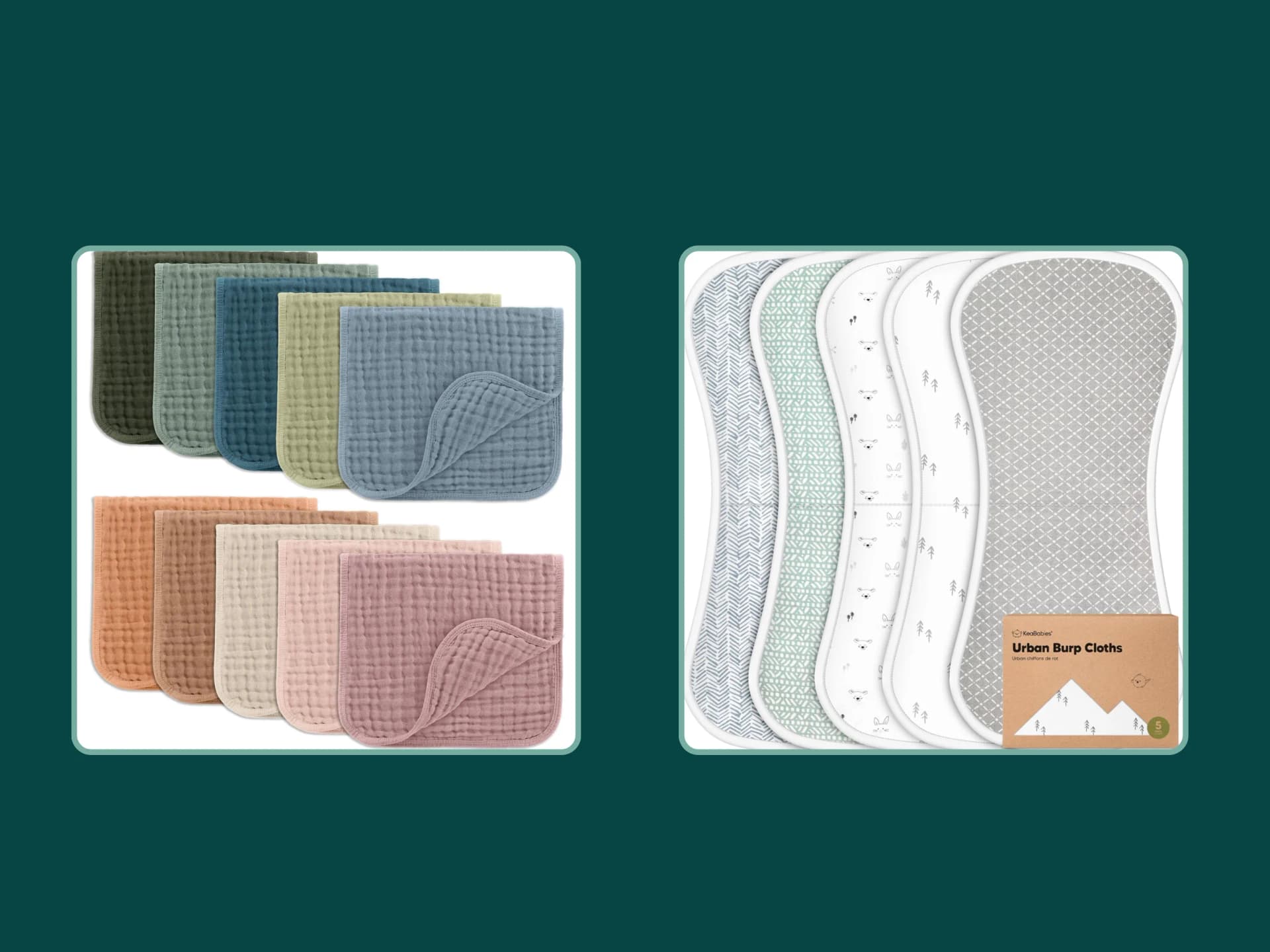 Best Burp Cloths to Soak Up All the Spit