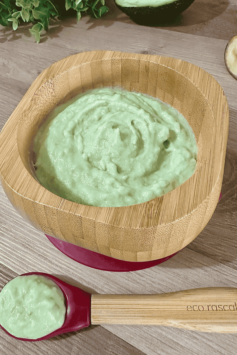 Avocado Rice Puree