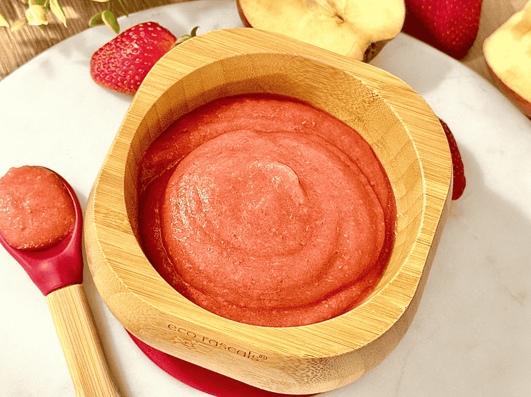 Apple & Strawberry Puree