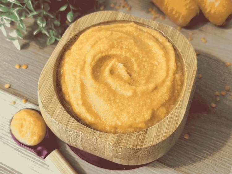 Carrot Lentil Purée
