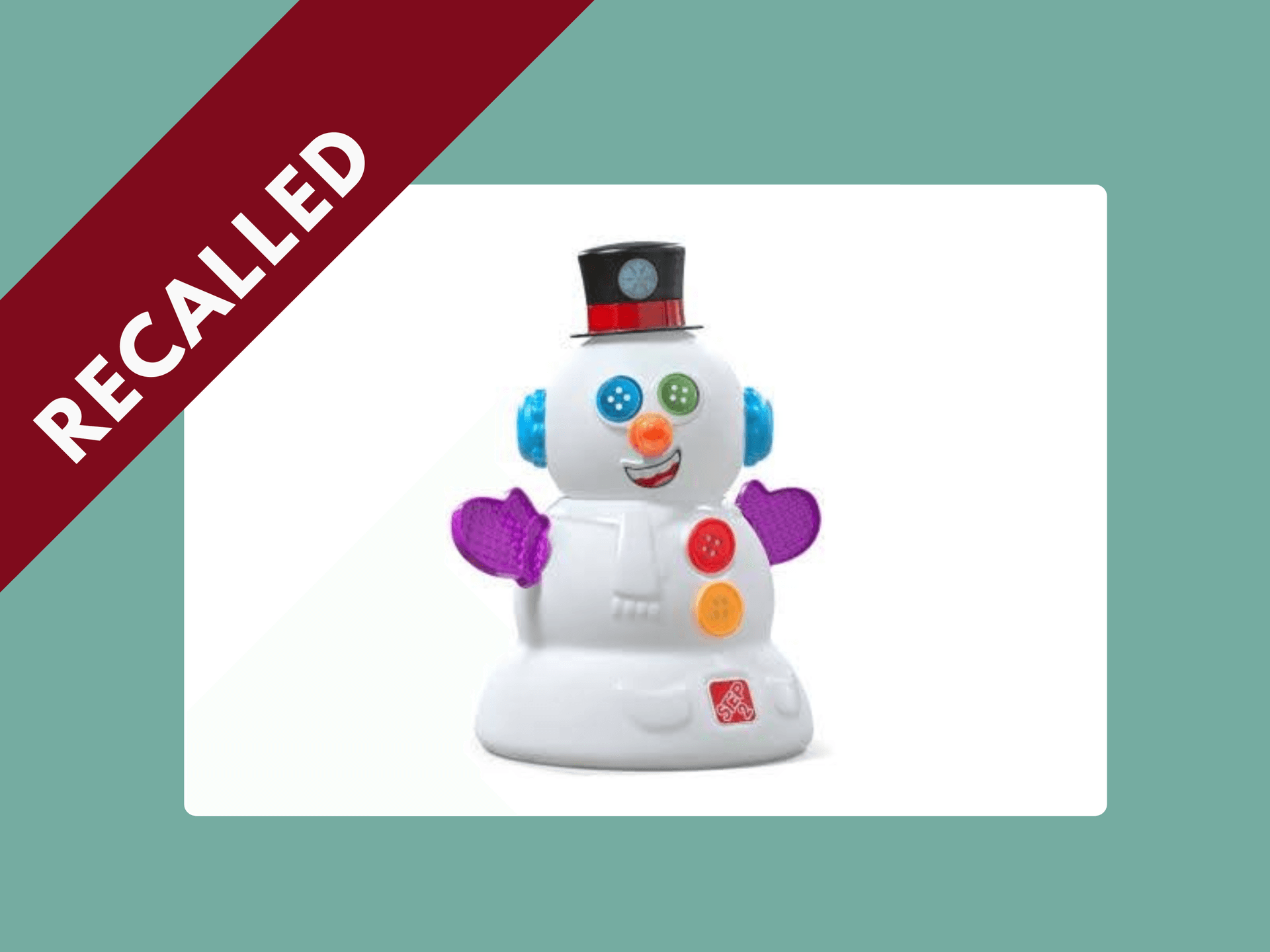 Step 2 My First Snowman Recall