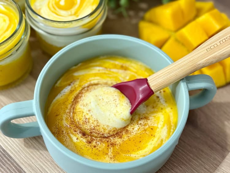Homemade Mango Yoghurt