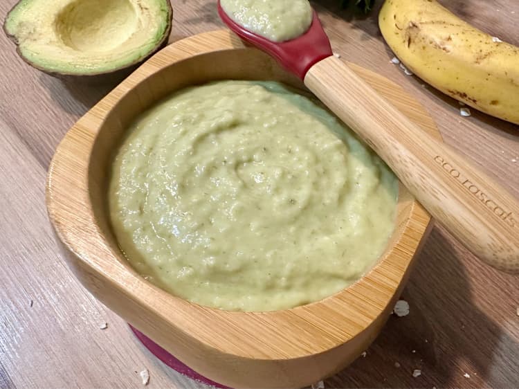 Avo Banana Oats Porridge