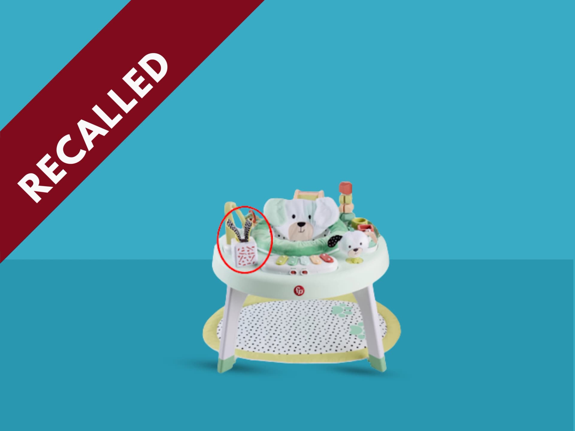 Fisher-Price Tissue Box Toy Recall