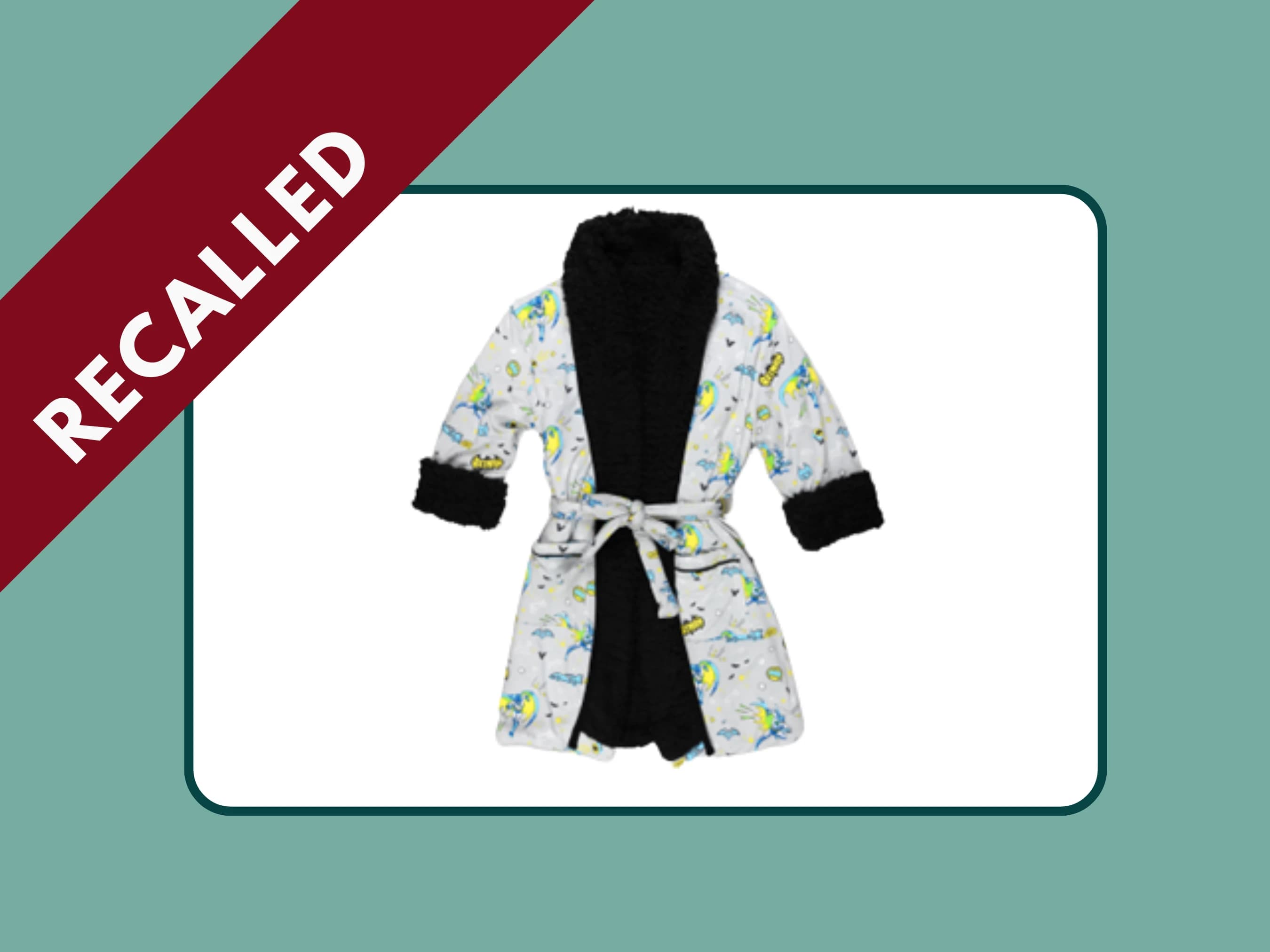Bellabu Bear Recalls Children’s Robes Due to Burn Hazard