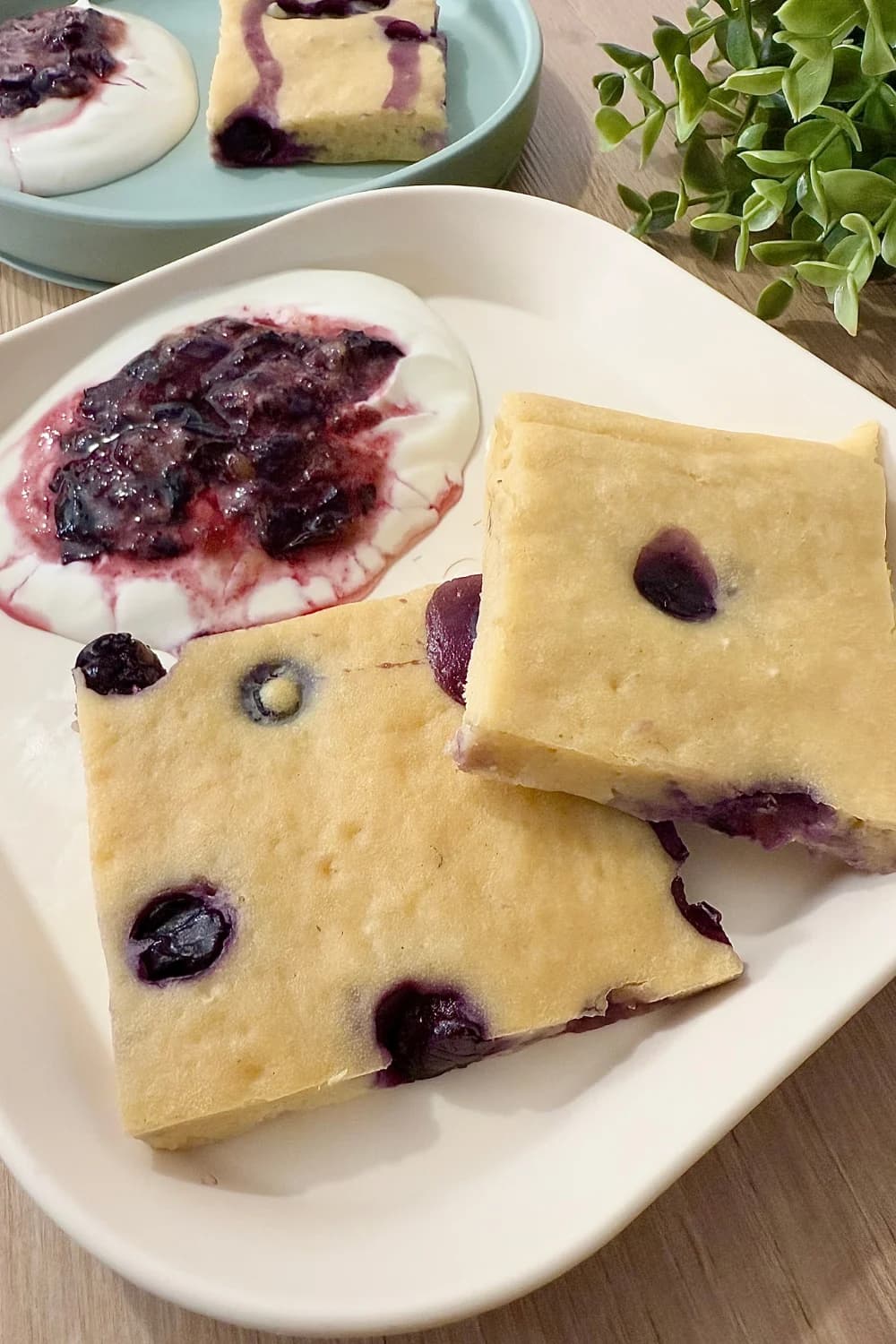 Blueberry pancake