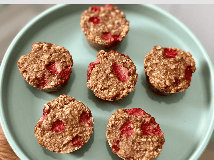 Strawberry Oat Cups
