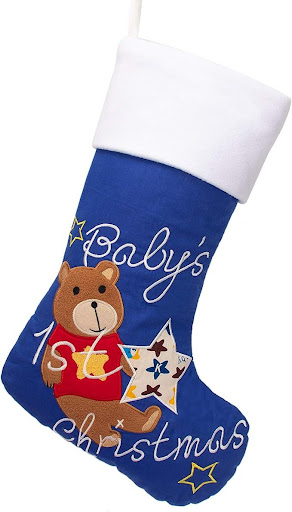 Embroidered stocking