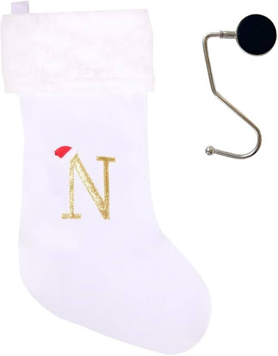 Monogrammed stocking