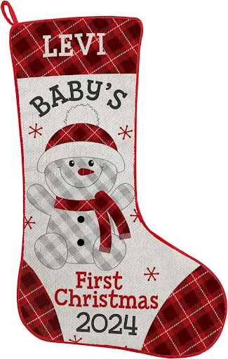 Snowman stocking