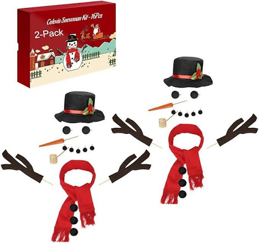 Snowman decorating kit